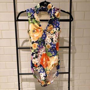 Eleve Dancewear Floral Leotard